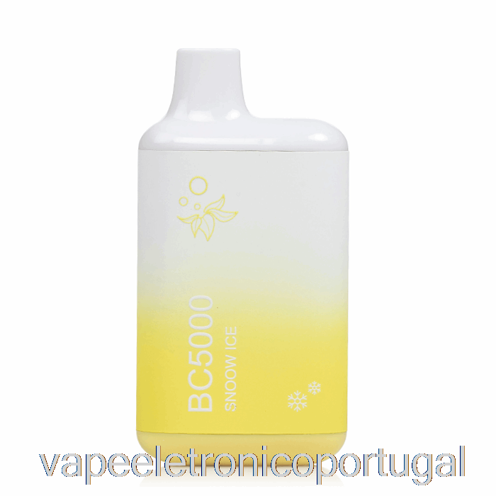 Vape Eletrônico Bc5000 Descartável Snoow Ice